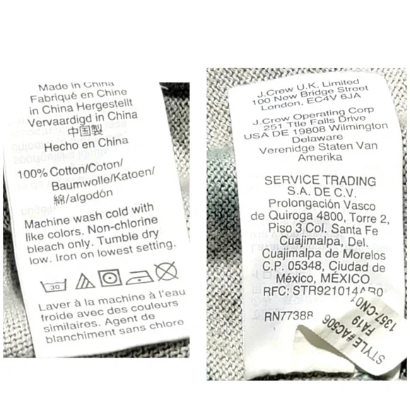 JCREW 🧸 Sweater, CAMO cotton EUC ⭐️ - Picture 5 of 9